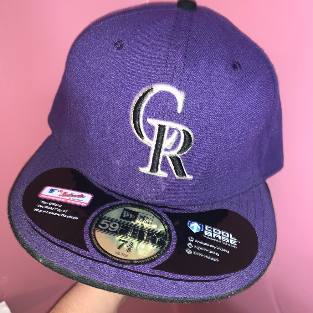 Colorado Rockies fitted hat